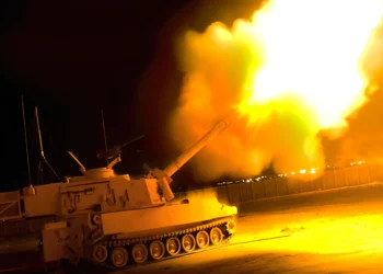 El daño infligido por el Lancet al Paladin M109 es inusualmente alto