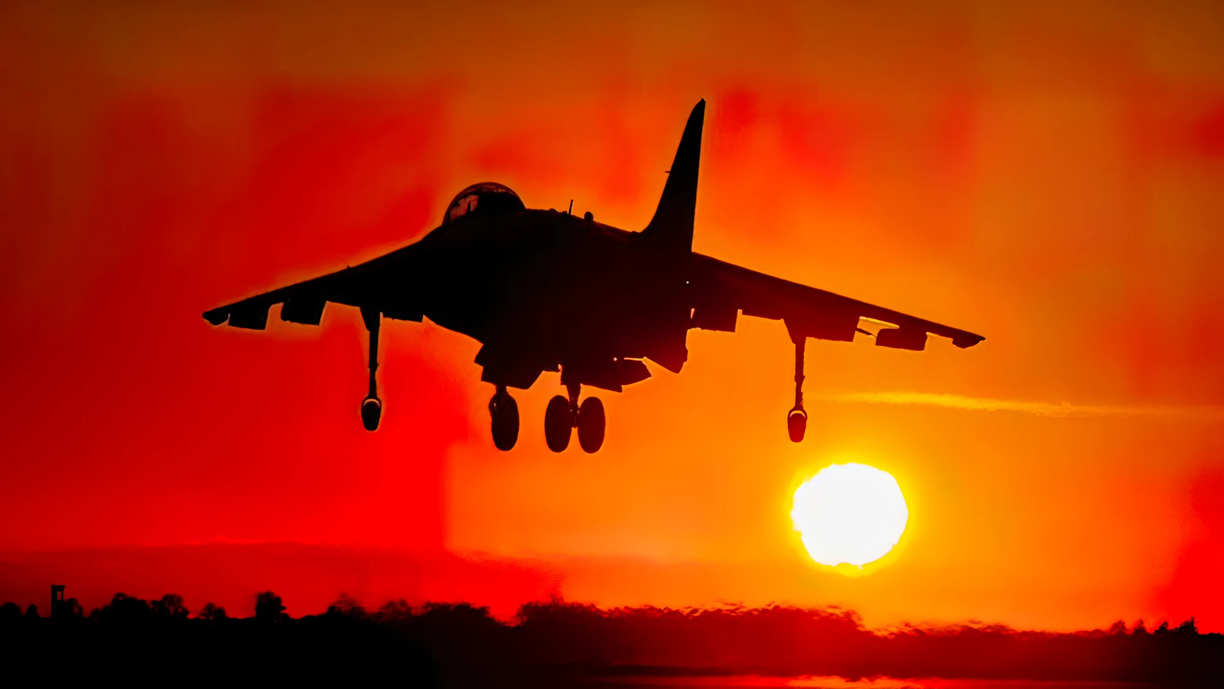 Últimos pilotos marines de EE. UU. entrenan en AV-8B harrier