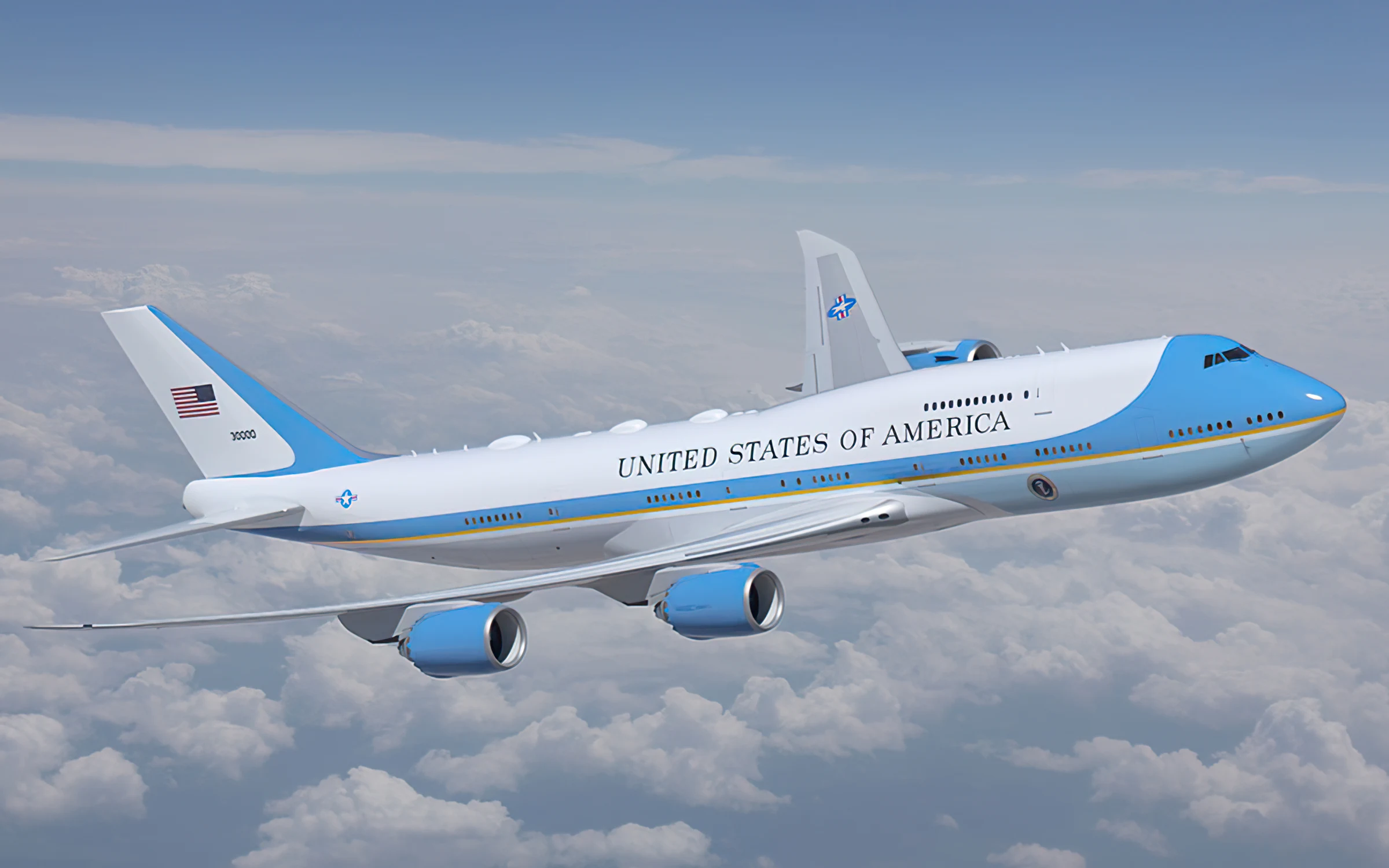 ¿Qué otros aviones vuelan con el Air Force One?