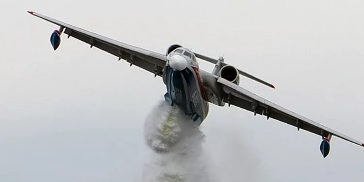 Drones ucranianos destruyeron uno de los tres Beriev Be-200 de Rusia