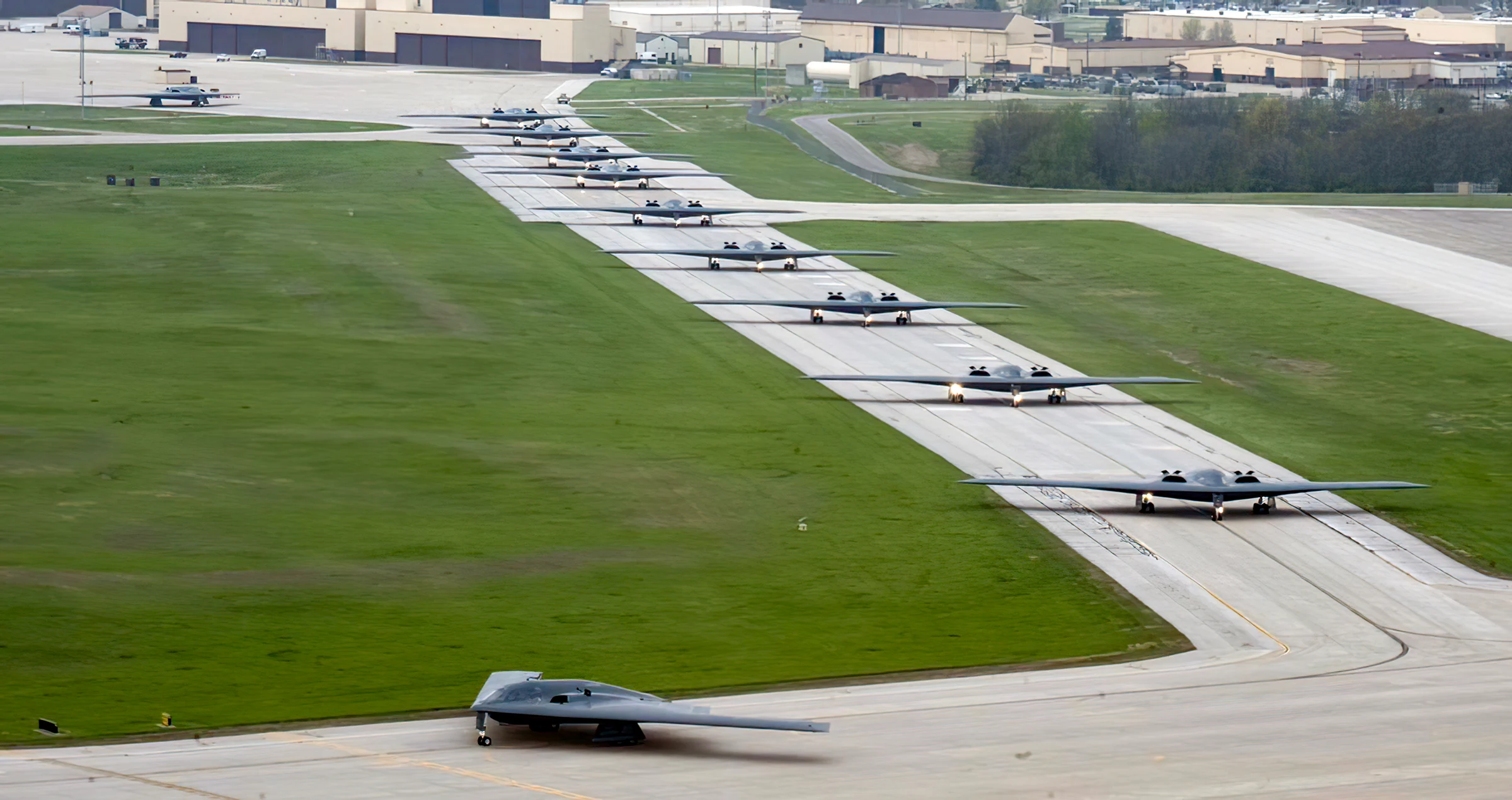 EE. UU. envió el 60 % de sus bombarderos B-2 al cielo