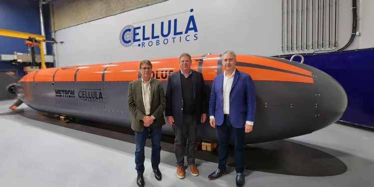 Metron y Cellula Robotics se unen para avanzar en tecnología UUV
