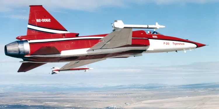 F-20 Tigershark: El caza fantástico que nunca tuvo una oportunidad