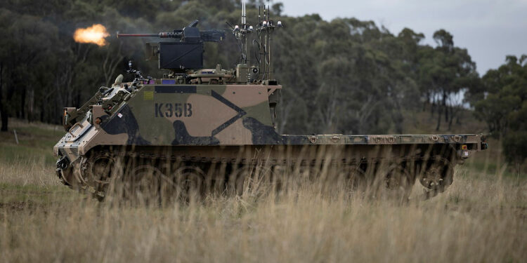 EOS y ejército australiano logran avance con APC M113 autónomo