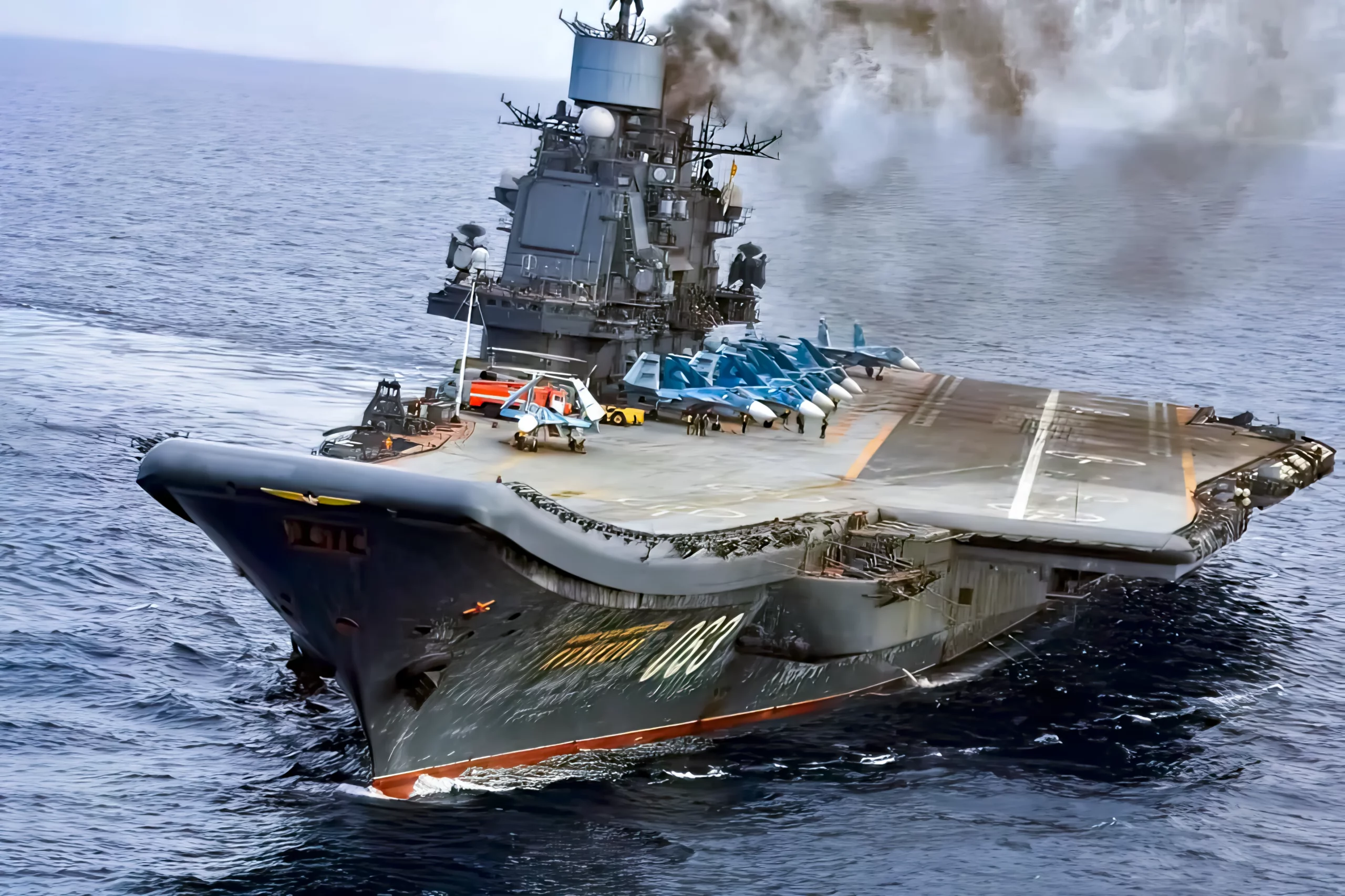 Portaaviones Almirante Kuznetsov: La interminable pesadilla rusa