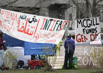 Estudiantes de universidades canadienses erigen campamentos anti Israel y exigen desinversión