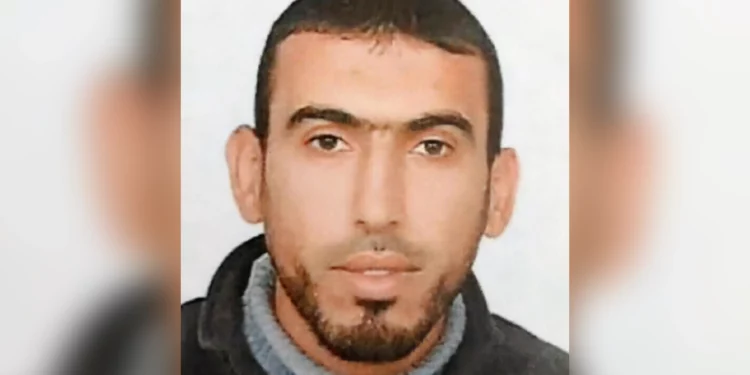 This graphic released by the Israel Defense Forces on May 4, 2024, shows Palestinian Islamic Jihad commander Iman Zareb, who the military and Shin Bet said was killed in a strike in Rafah. (Israel Defense Forces)