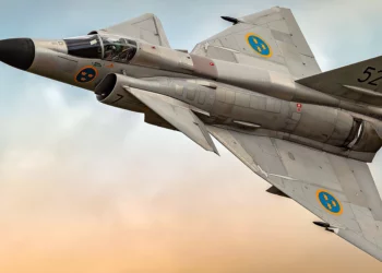 El Saab 37 Viggen fue construido para una guerra con Rusia en el cielo