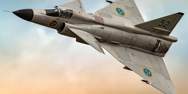 El Saab 37 Viggen fue construido para una guerra con Rusia en el cielo