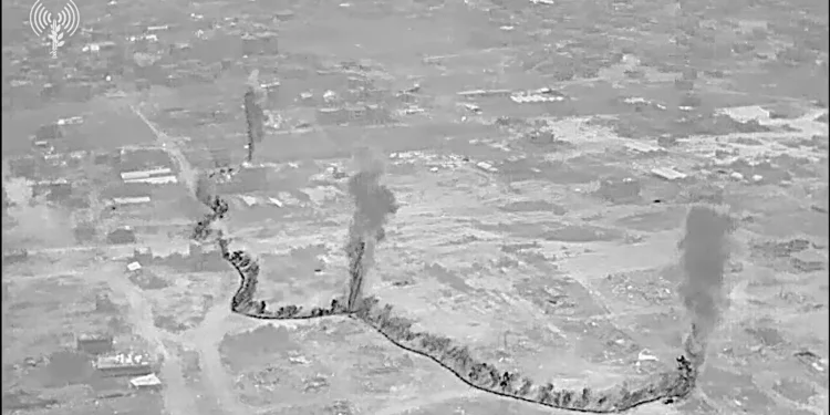 Las FDI destruyen túnel subterráneo 800 metros en Gaza