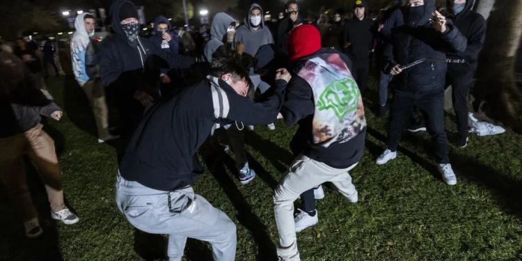 New York Times: Proisraelíes en UCLA iniciaron la violencia