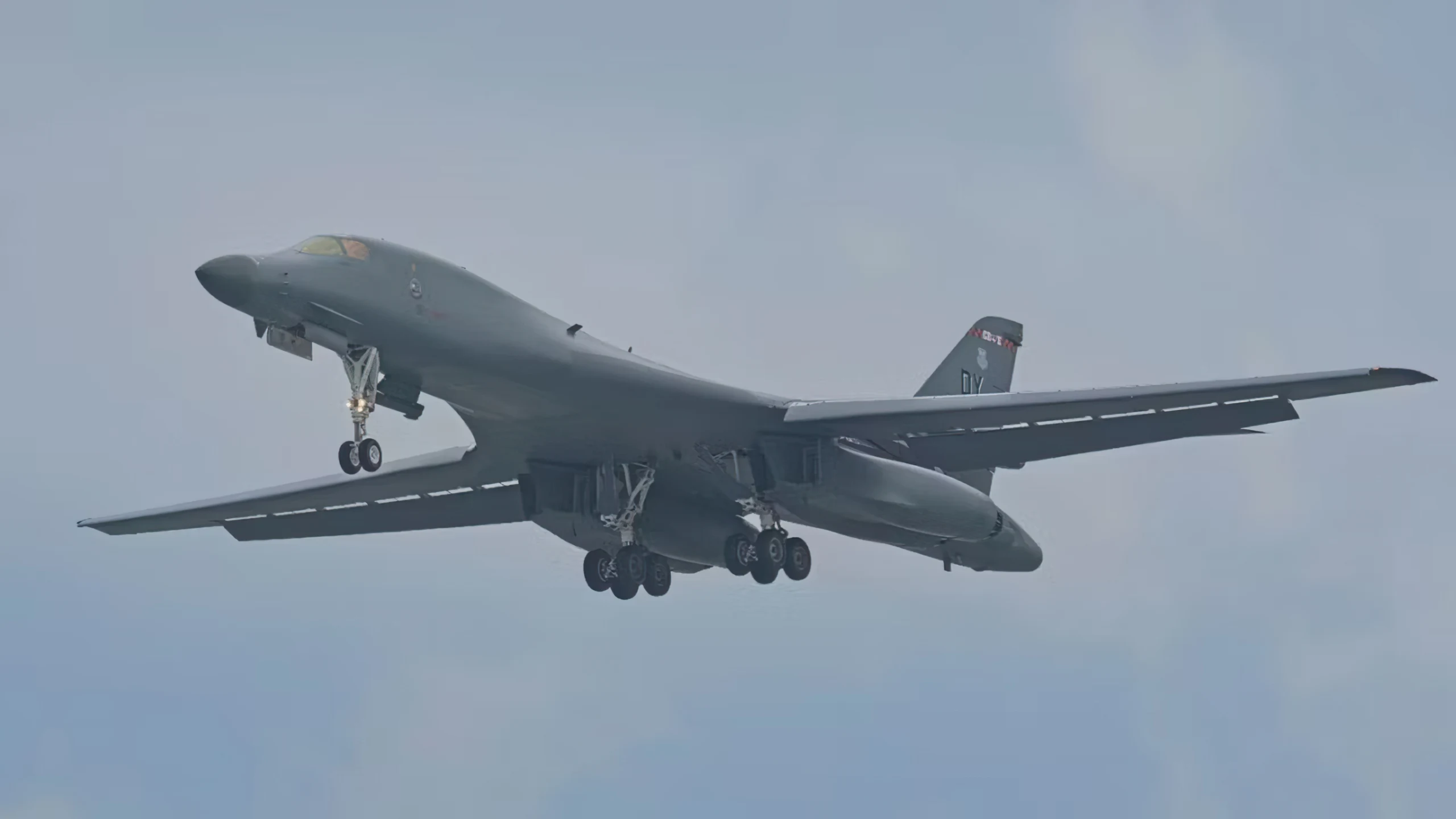 Operación de bombarderos B-1 Lancer en Corea del Sur