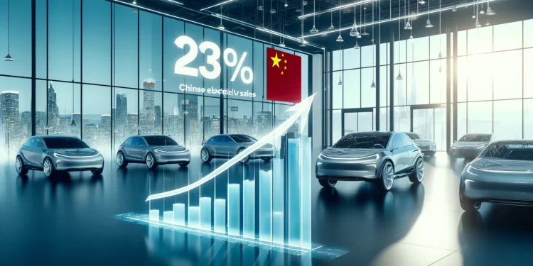 Ventas de autos eléctricos chinos en Europa suben un 23%