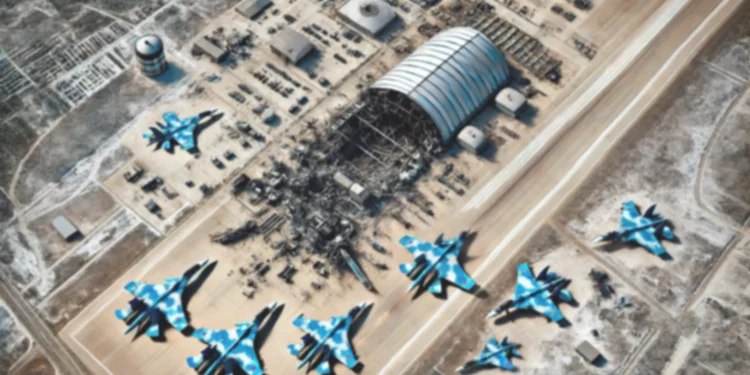 Drones ucranianos devastan base aérea rusa de cazas Su-34