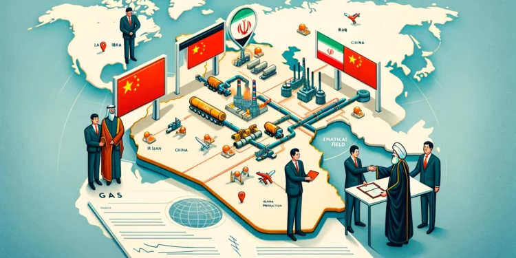 China e Irán aseguran un campo de gas iraquí estratégico clave