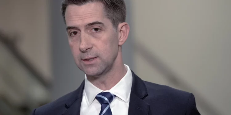 Tom Cotton acusa a Biden de retrasar entregas de armas a Israel