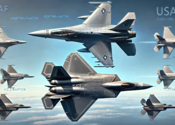Diferencias clave entre los cazas F-16 y F-22 de la USAF