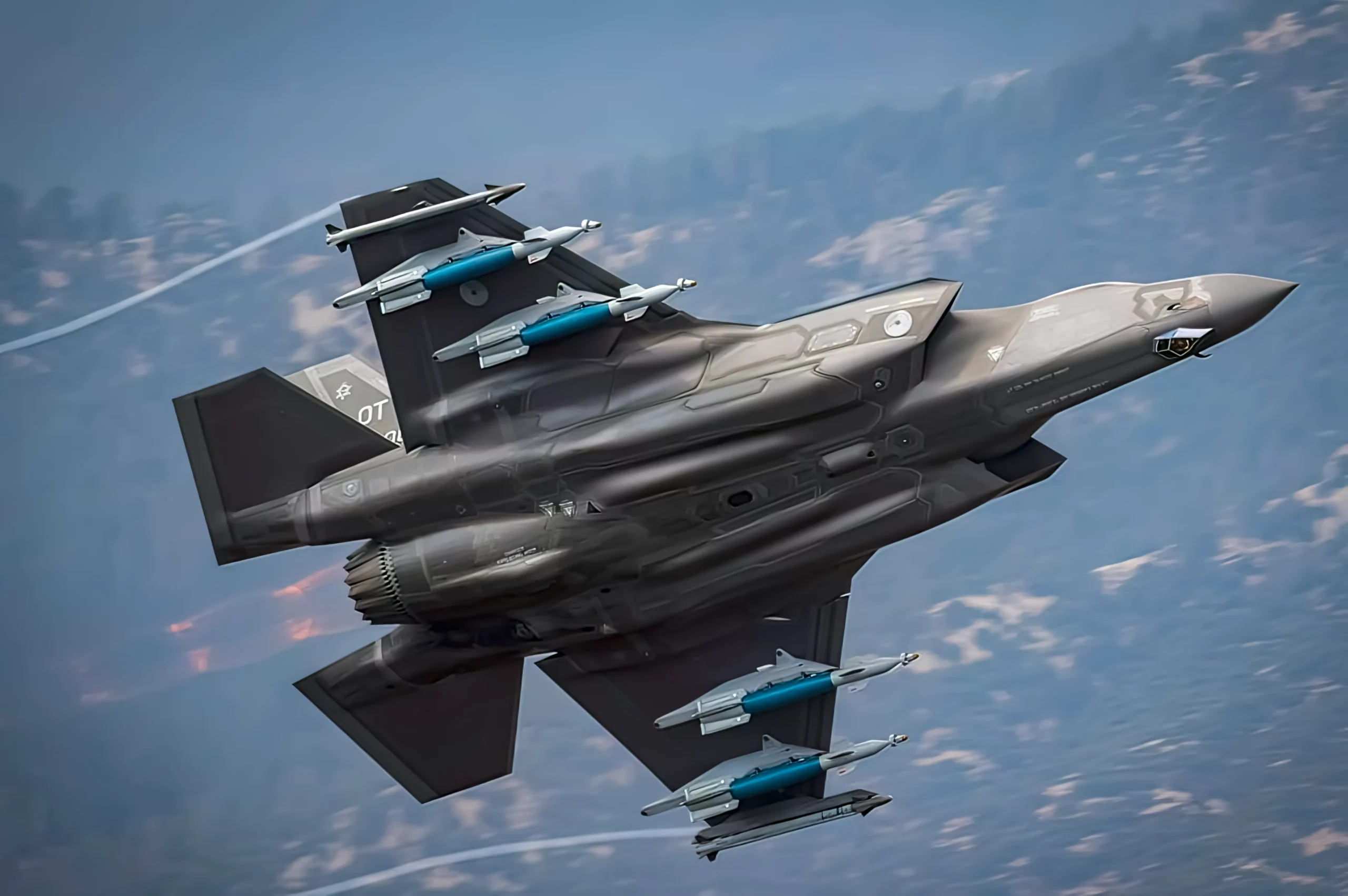 El F-35 destaca por su “Modo Bestia” en misiones de combate