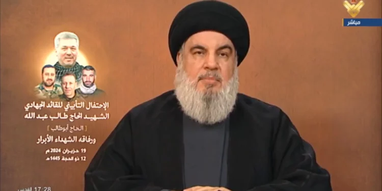 Nasrallah amenaza a Israel con una guerra más amplia