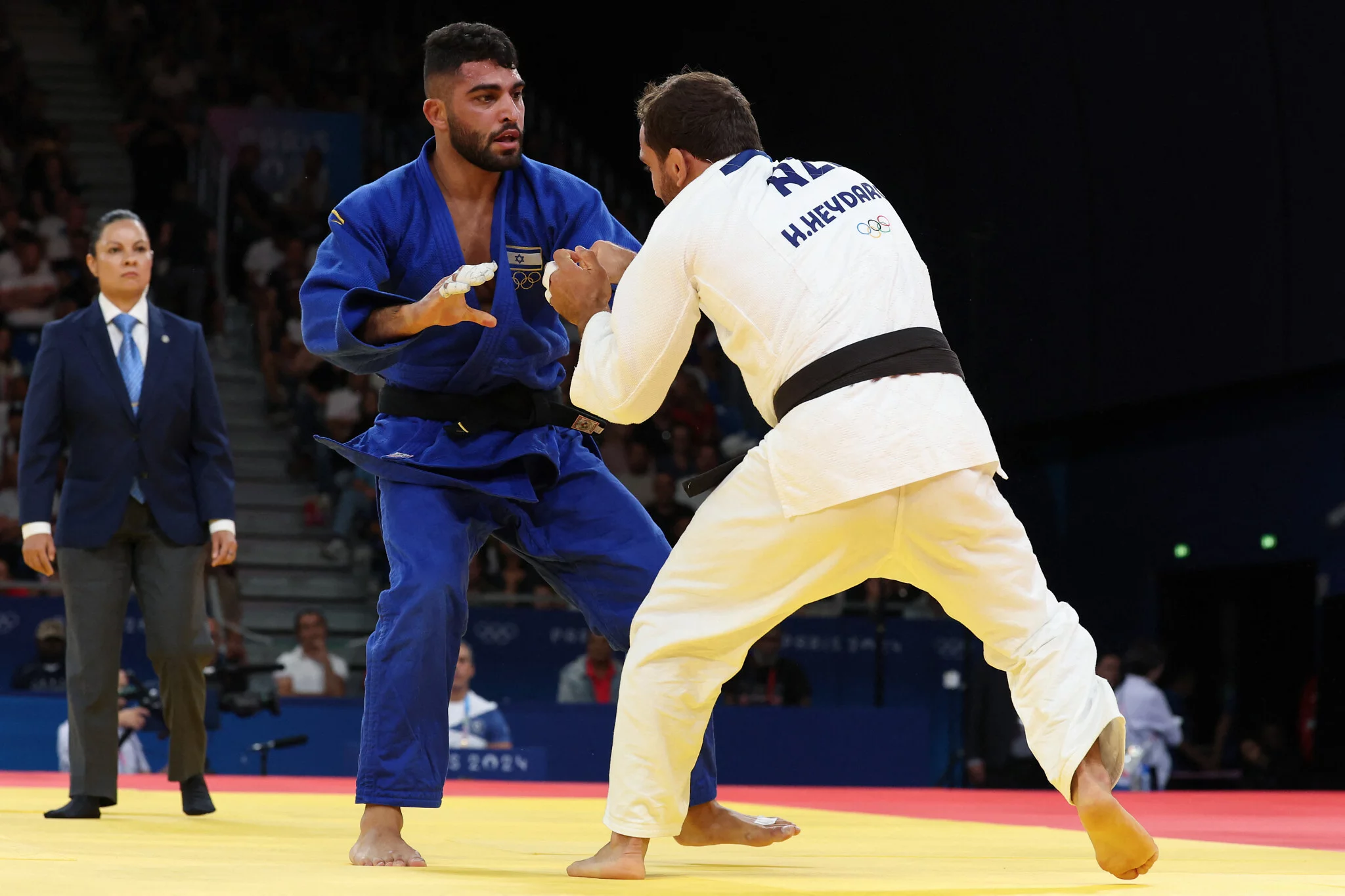 Resultados mixtos para atletas israelíes en París