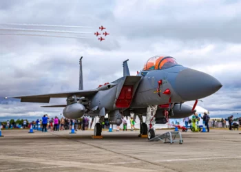 El F-15SA Eagle debuta en el Royal International Air Tattoo 2024