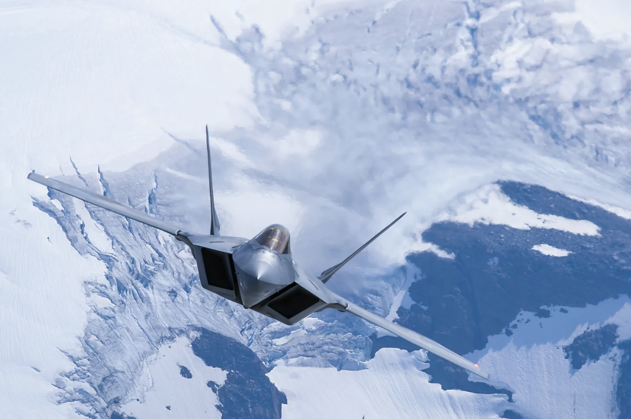 Despliegue masivo de F-22 Raptor en Alaska