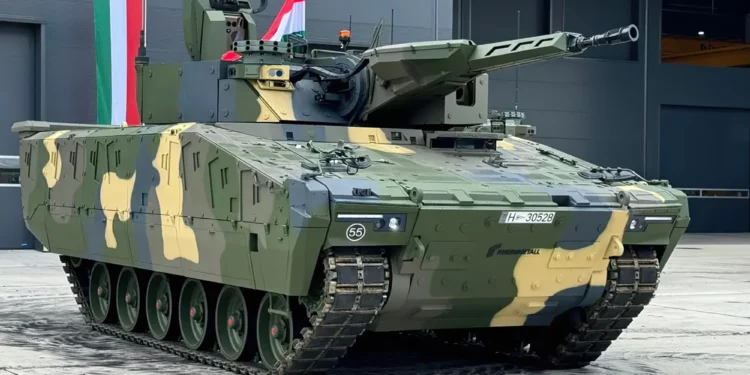 Hungría recibe el primer vehículo Lynx KF41 de fabricación nacional