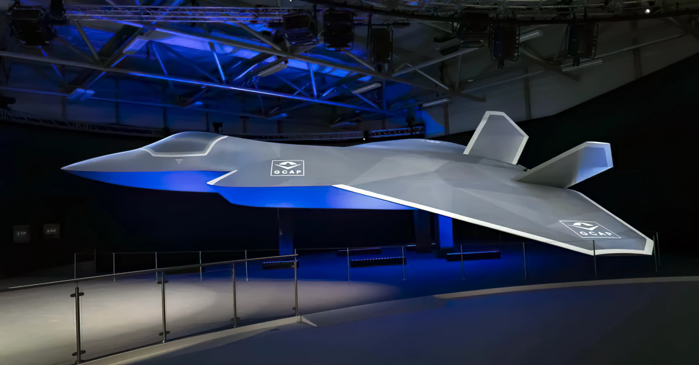 Presentan nuevo concepto del caza Tempest en Farnborough