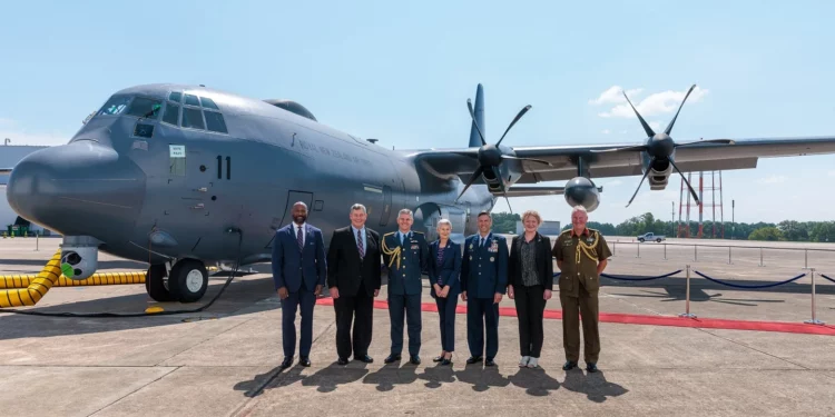 Nueva Zelanda recibe su primer avión C-130J Super Hercules de Lockheed Martin