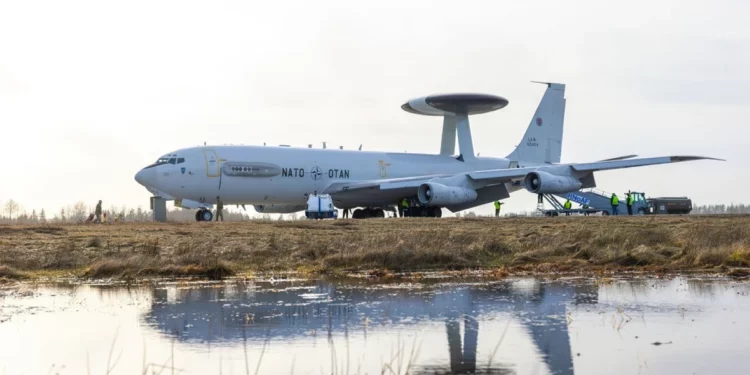 AWACS de la OTAN operan desde Rygge ante alerta de sabotaje