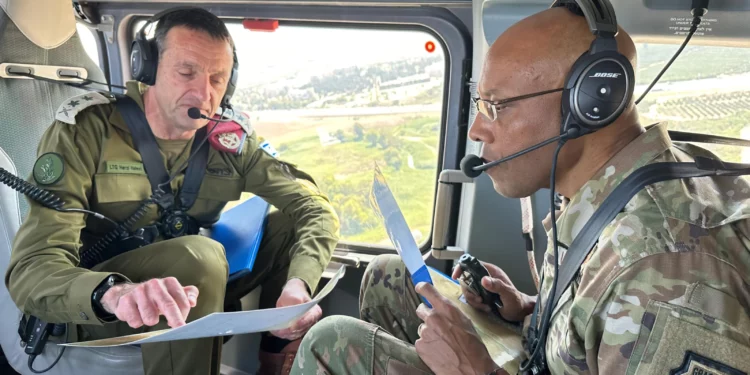 Jefe militar de Israel se reúne con alto mando de EE. UU. para abordar amenazas regionales