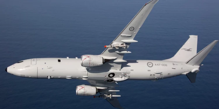 Poseidon P-8 armado con misiles Harpoon: disuasión letal