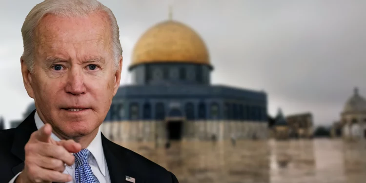 Biden exige a los judíos que dejen de rezar en el Monte del Templo