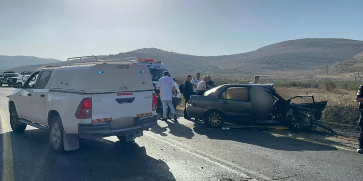 Niño de tres años muere en accidente de tráfico en Judea y Samaria