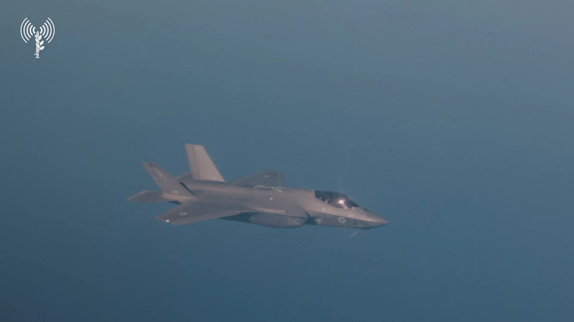 Vídeo de cazas F-35 de Israel rumbo a Yemen