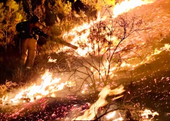 Cohetes de Hezbolá provocan un gran incendio en Israel