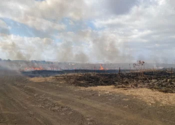 Incendios en Altos del Golán tras ataque de cohetes desde Líbano