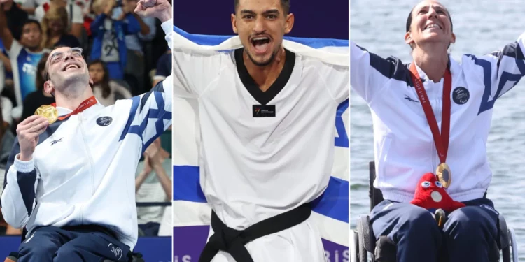 Histórica actuación de Israel en París 2024 con 10 medallas