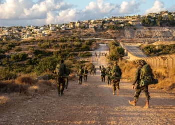 Las tropas de las Fuerzas de Defensa de Israel realizan un ejercicio en el norte de Israel, en una foto publicada el 18 de septiembre de 2024. (Fuerzas de Defensa de Israel)