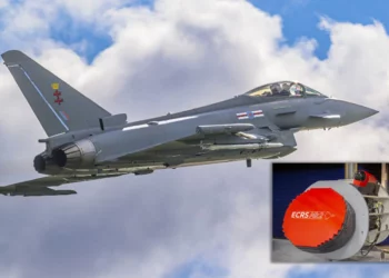 Eurofighter Typhoon FGR4 realiza su primer vuelo con el avanzado radar ECRS Mk.2 AESA