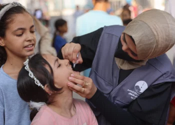 Vacunación contra la polio en Gaza ha llegado al 90% de los niños