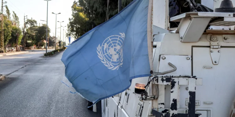 Fuerzas de paz de la ONU se mueven en el sur del Líbano