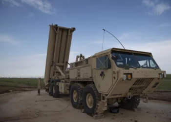 El ejército estadounidense despliega un sistema de defensa antimisiles THAAD en Israel, marzo de 2019. (US Army Europe/Archivo)