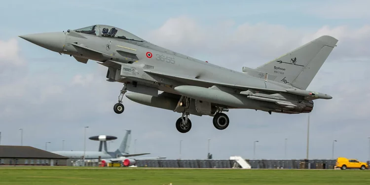 Italia confirma nuevo pedido de aviones Eurofighter Typhoon