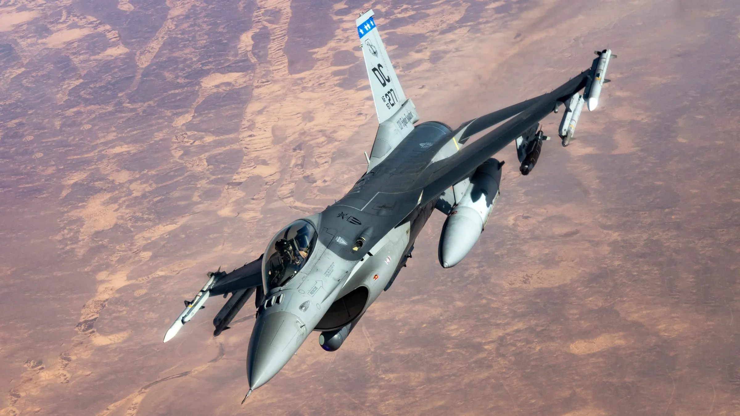 Maryland recibirá los F-16 de DC en un acuerdo legislativo histórico