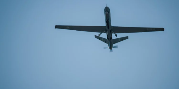 MQ-9A Reaper realiza primer vuelo con VMUT-2 en Cherry Point