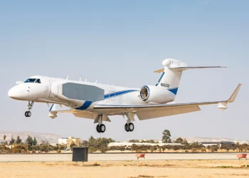 El avión espía más avanzado del mundo llega a la base Nevatim