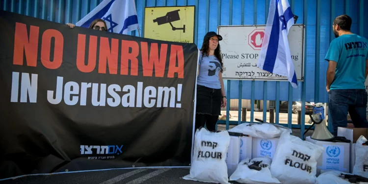 Israel exige el cese de la UNRWA en Jerusalén antes del 30 de enero