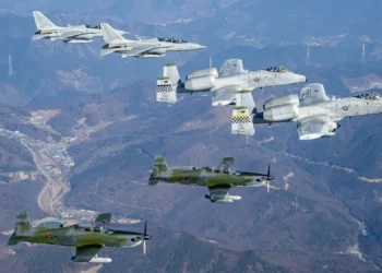 A-10 Thunderbolt II realizan su última misión en Corea del Sur