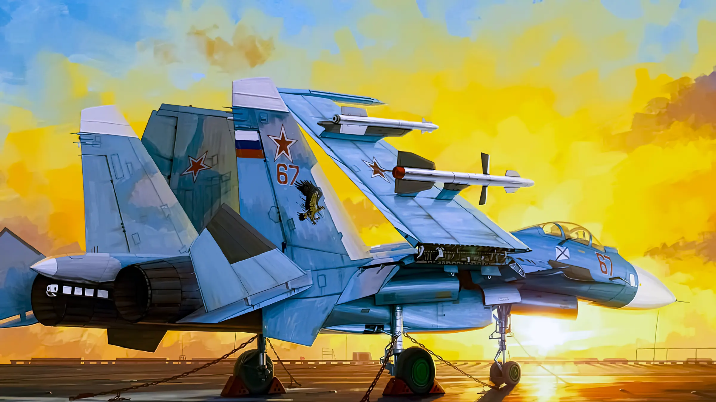 El Su-33: auge y declive del caza portaaviones ruso